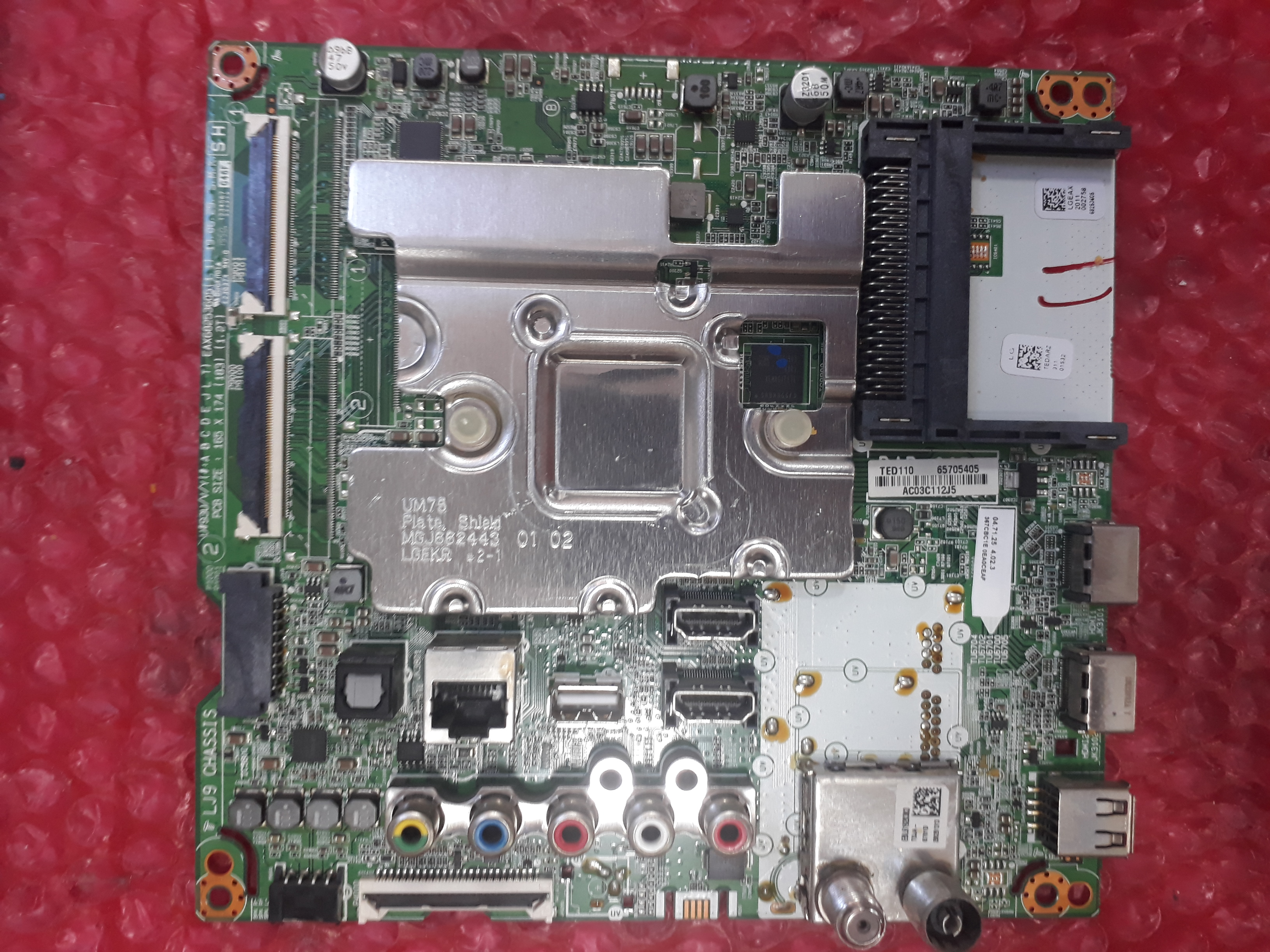LG LED TV anakart EAX68253605, LG49SM8000PLA 