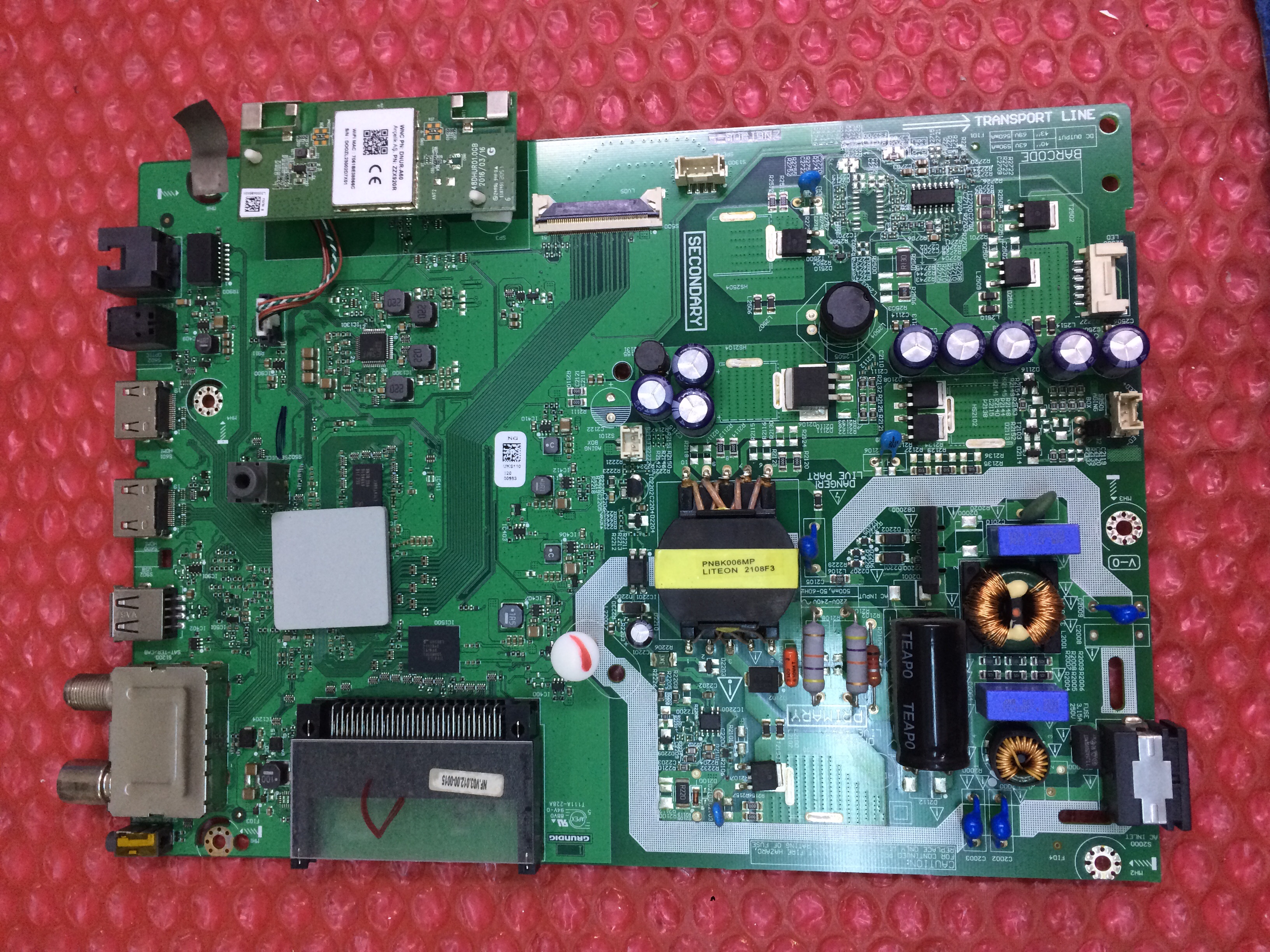 Arçelik beko led TV ana kart ZNG190R-5