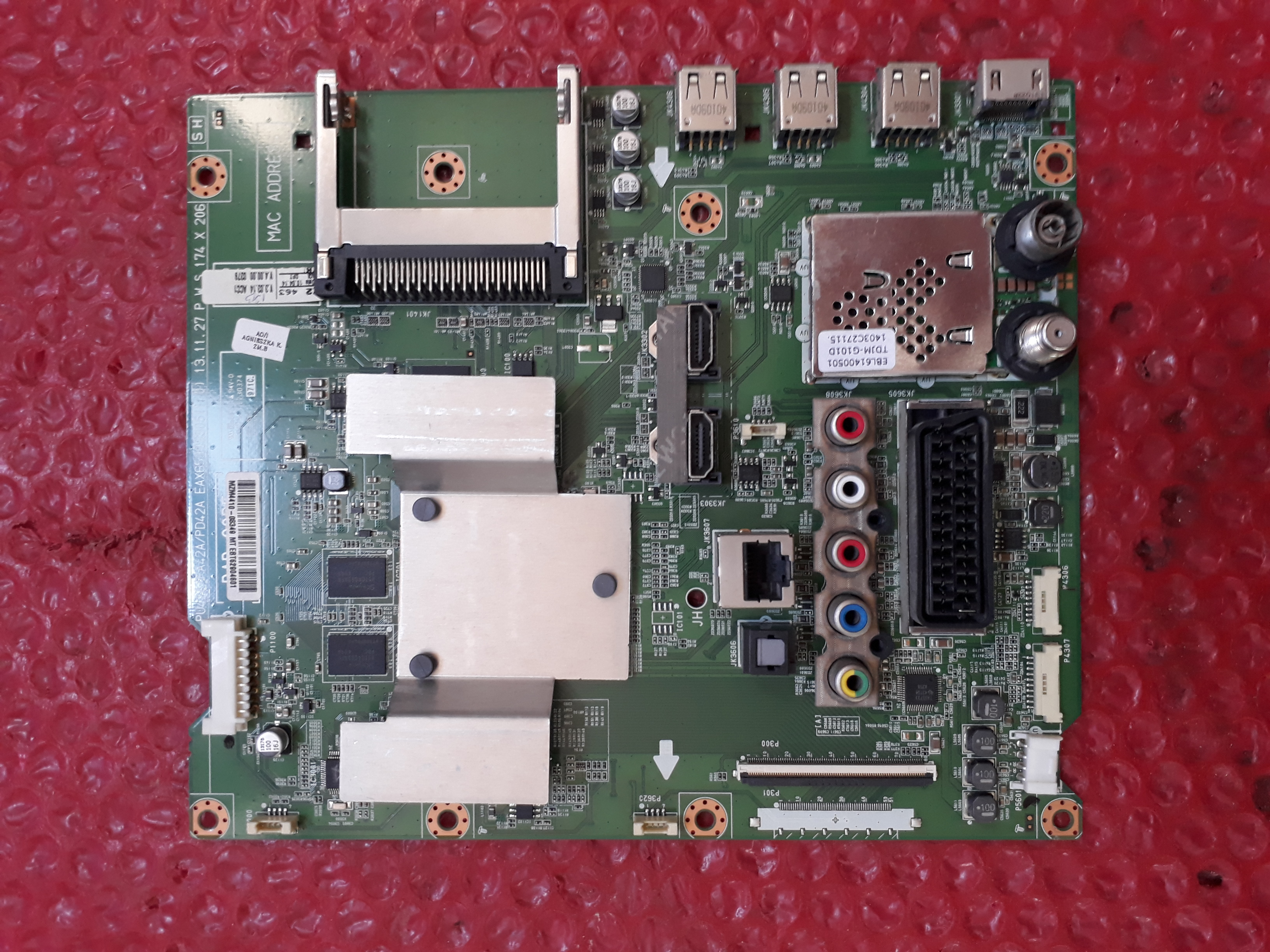 LG plazma TV anakart EAX653993O5 EBT62904601 LG50P690V
