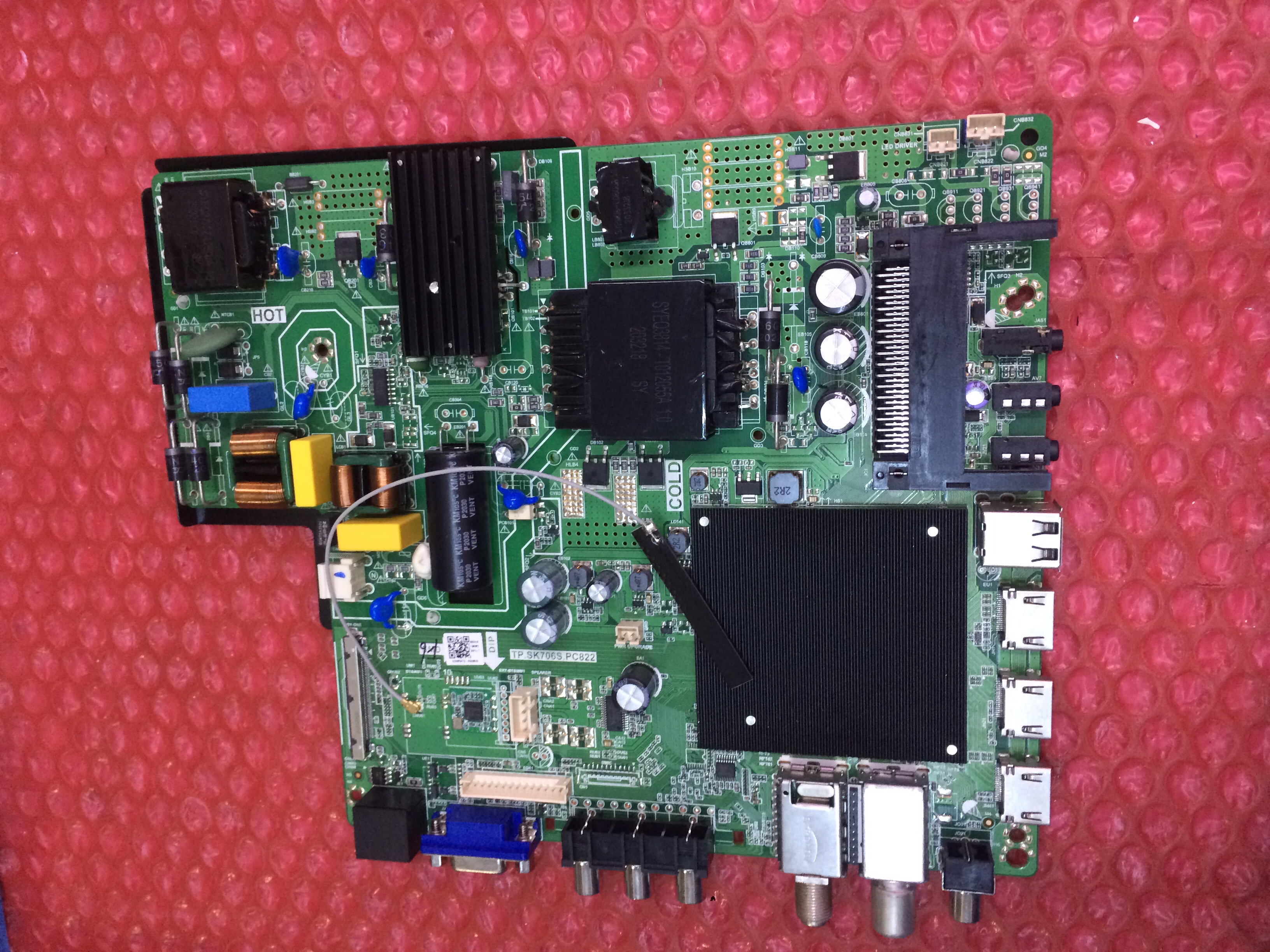 Saba,Awox,Axen led TV ana kart TP.SK706S.PC822