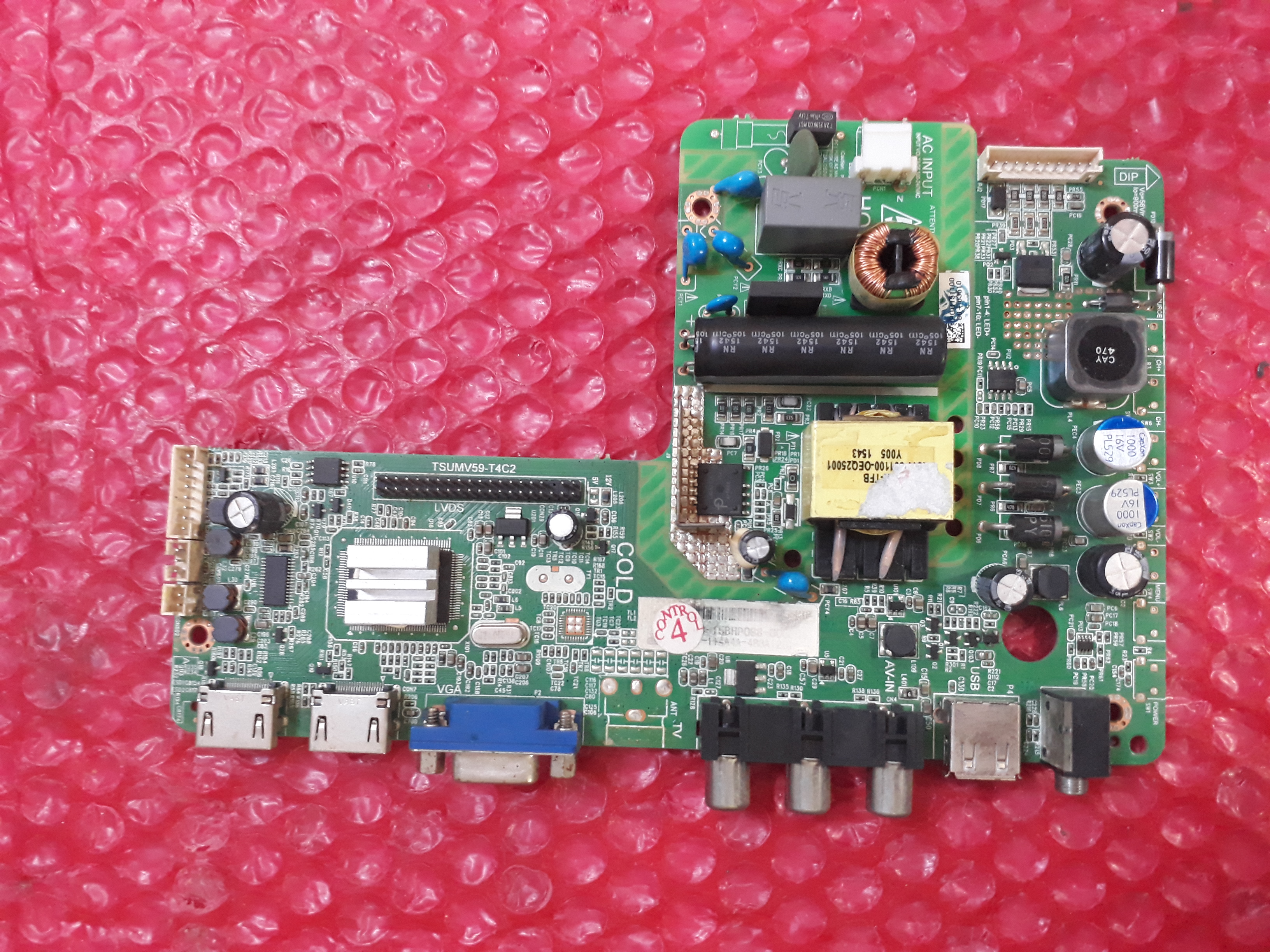 Premier led tv anakart PR32B80,TSUMV59-T4C2 