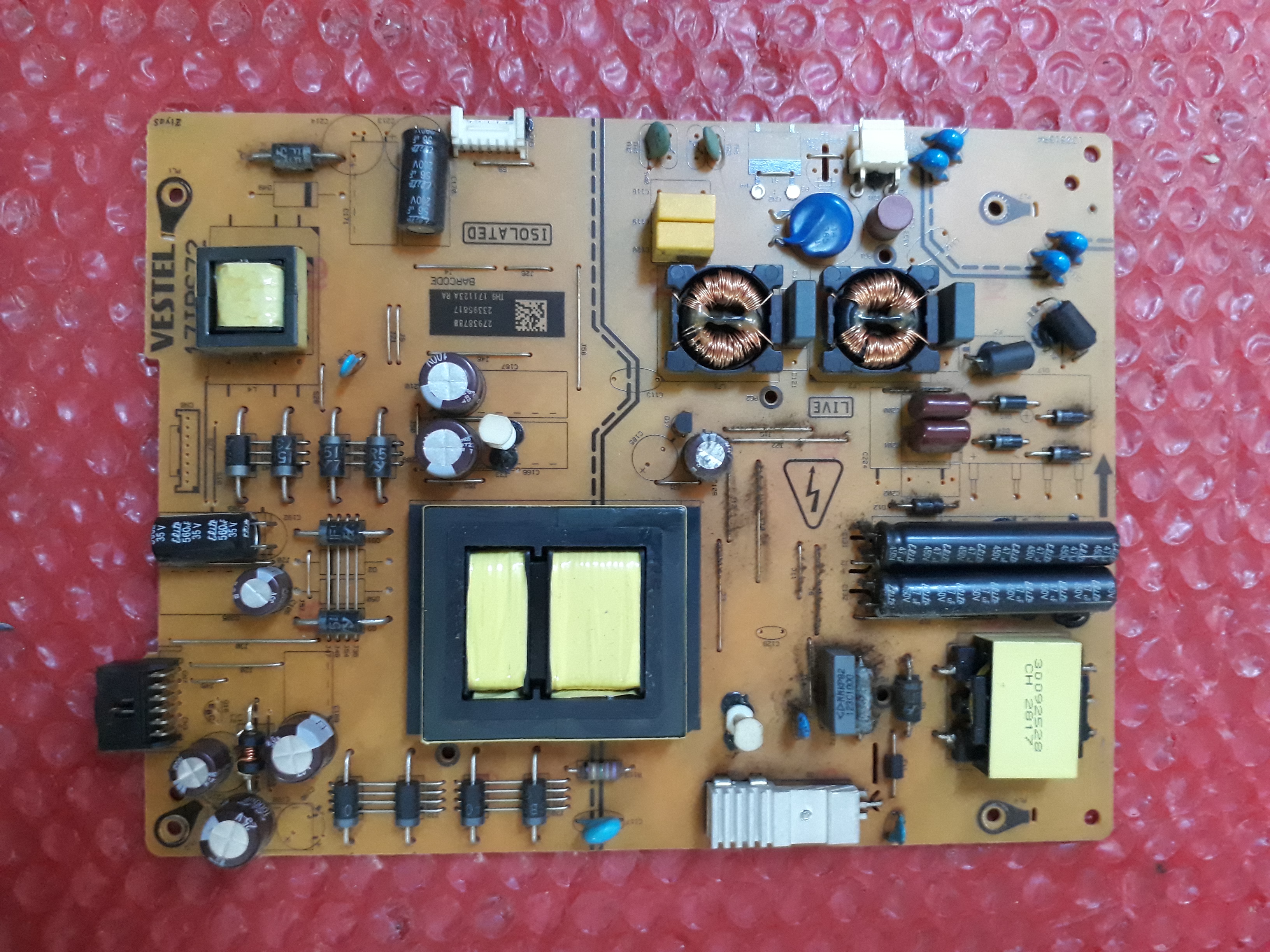 VESTEL LED TV power kart 17IPS72