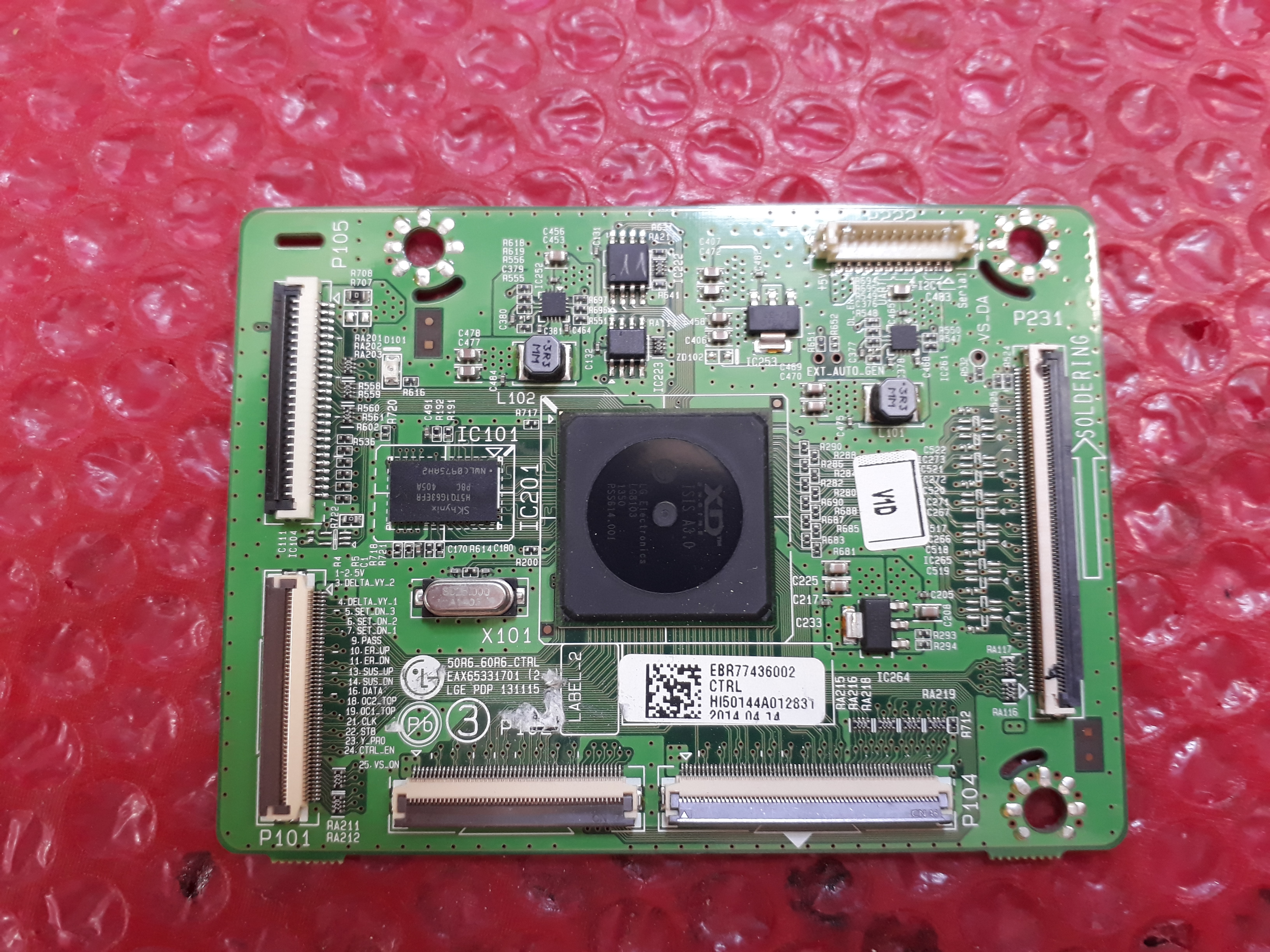 LG plazma TV Tcon EAX65331701,EBR77436002 LG50P690V 