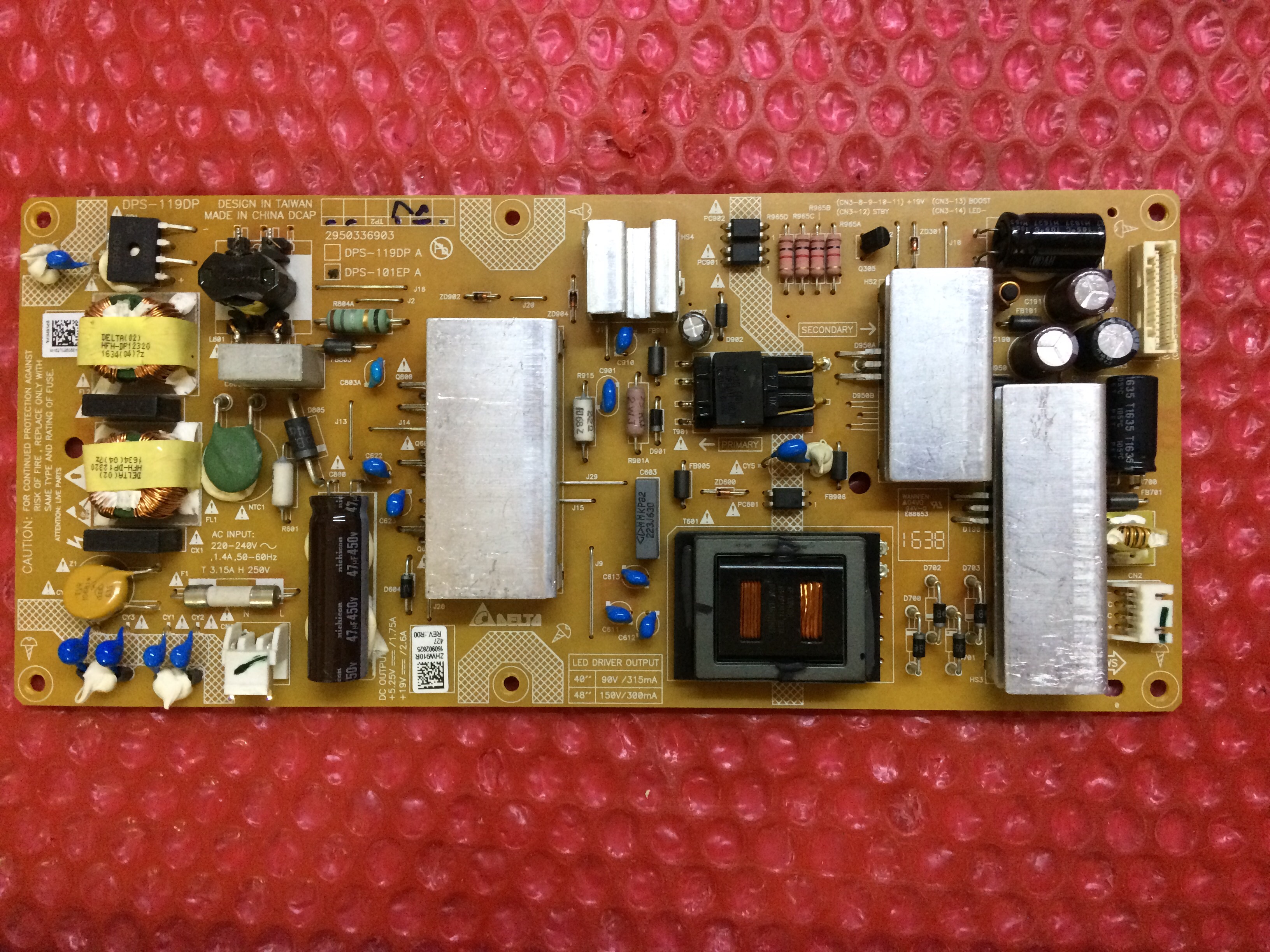 Arçelik beko led TV power kart DPS-101EP A