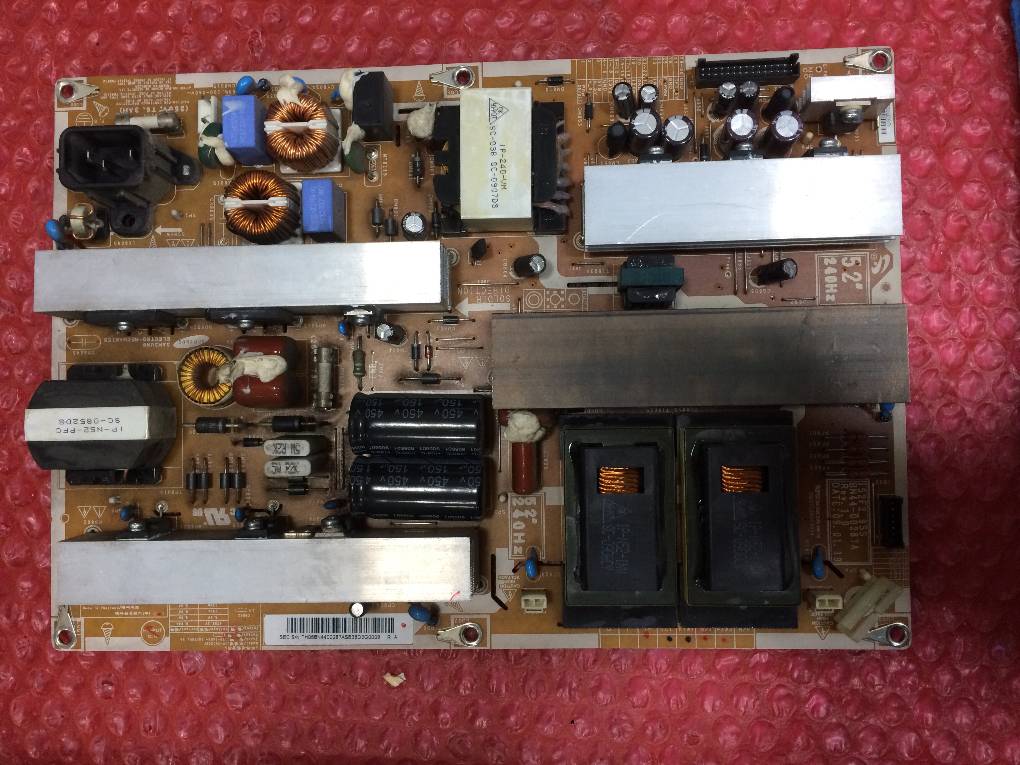 Samsung LCD TV power board BN44-00287A