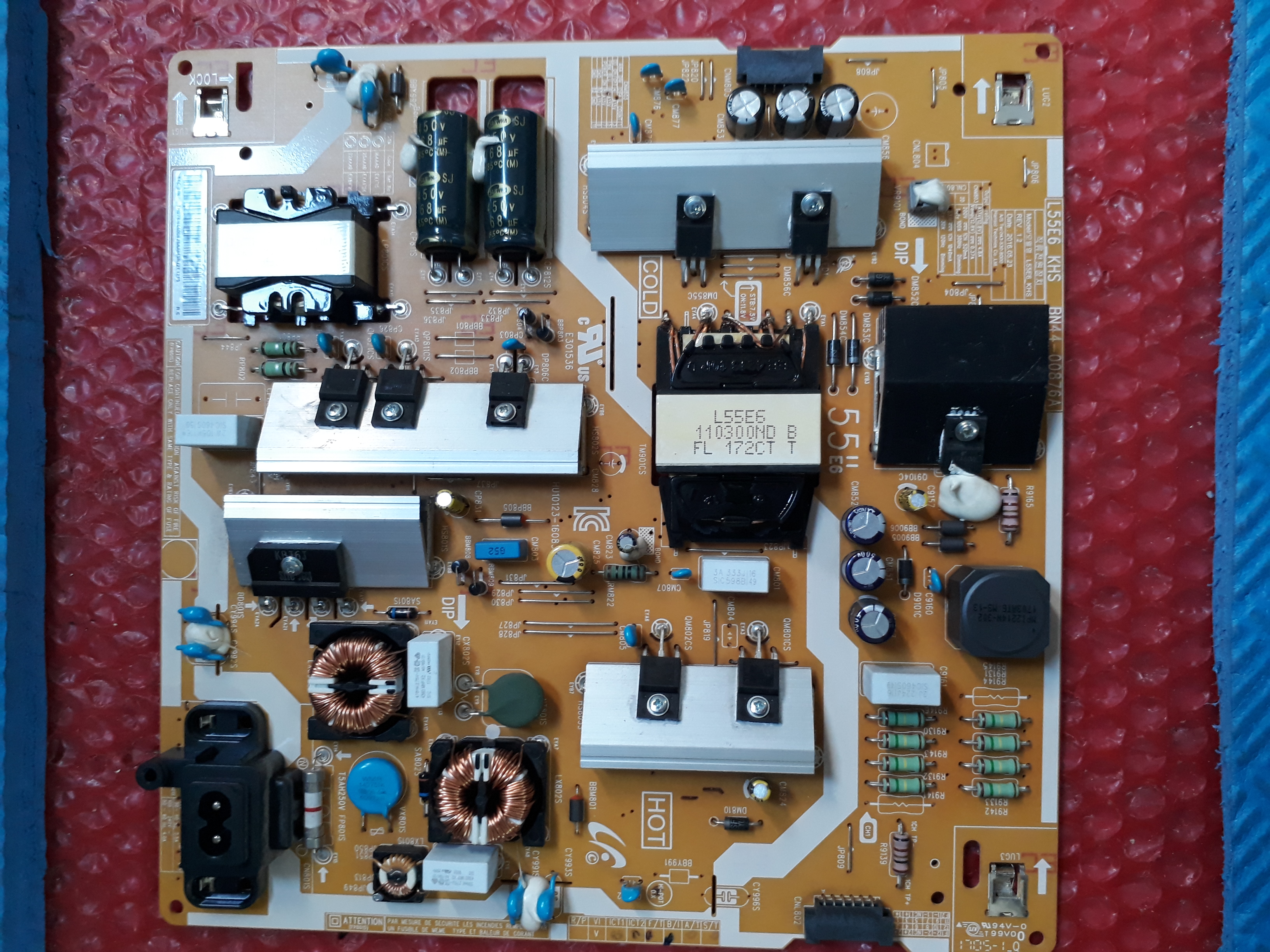 Samsung LED TV power kart BN44-00876A , L55E6_KHS