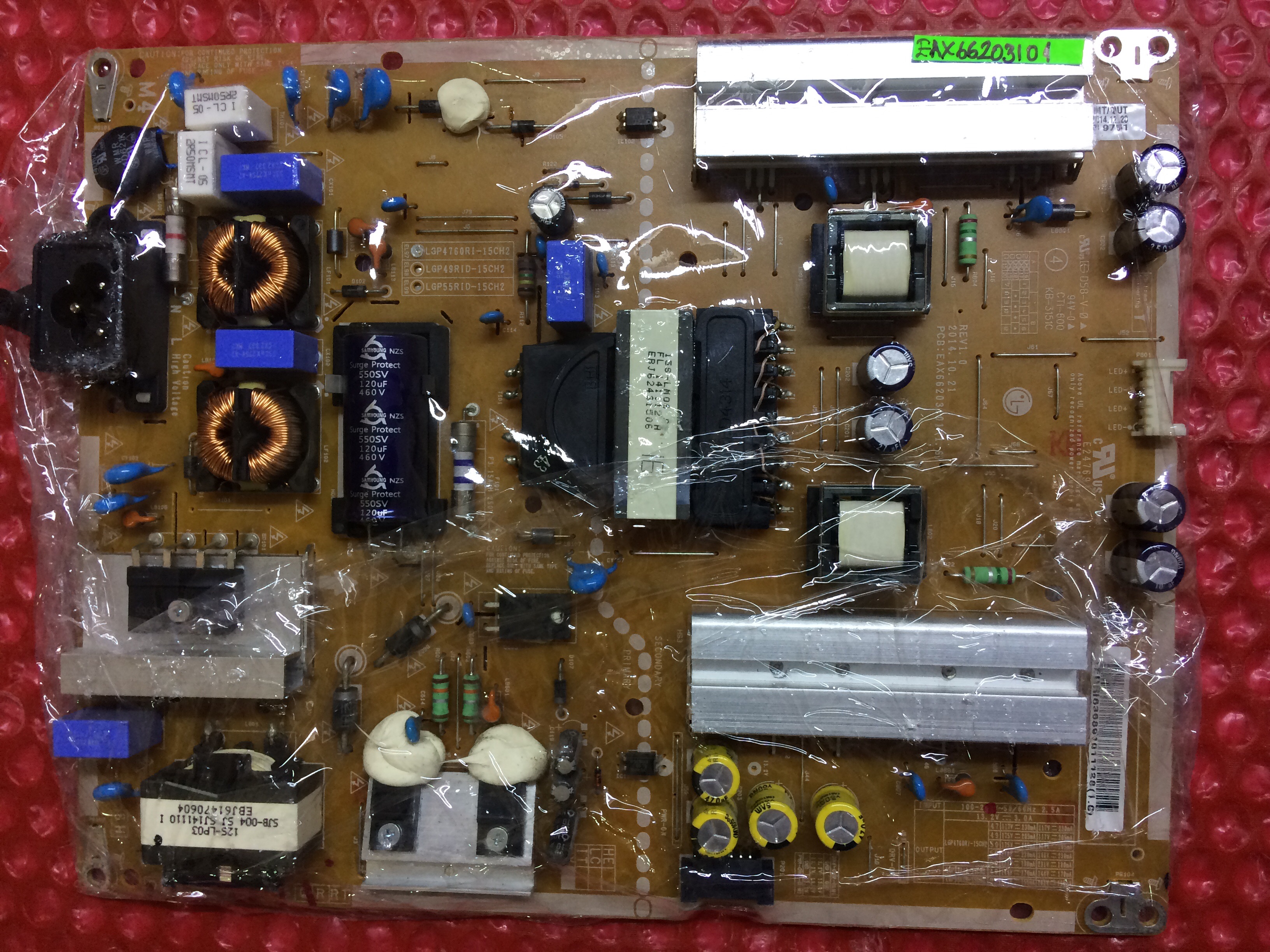 Lg led TV power kart EAX66203101(1.6)