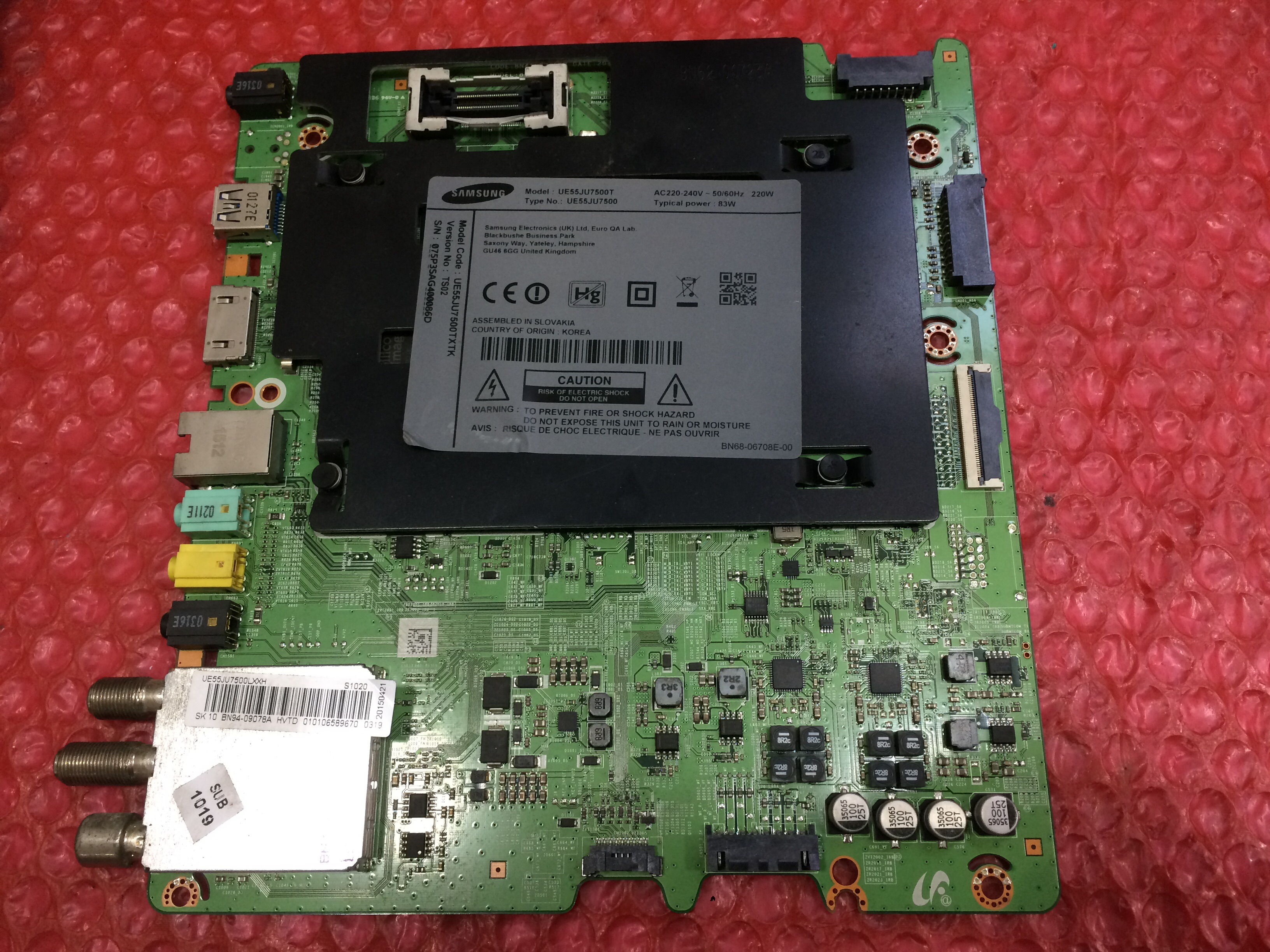 Samsung LED TV anakart(main board) BN41-02356B,BN94-09078A