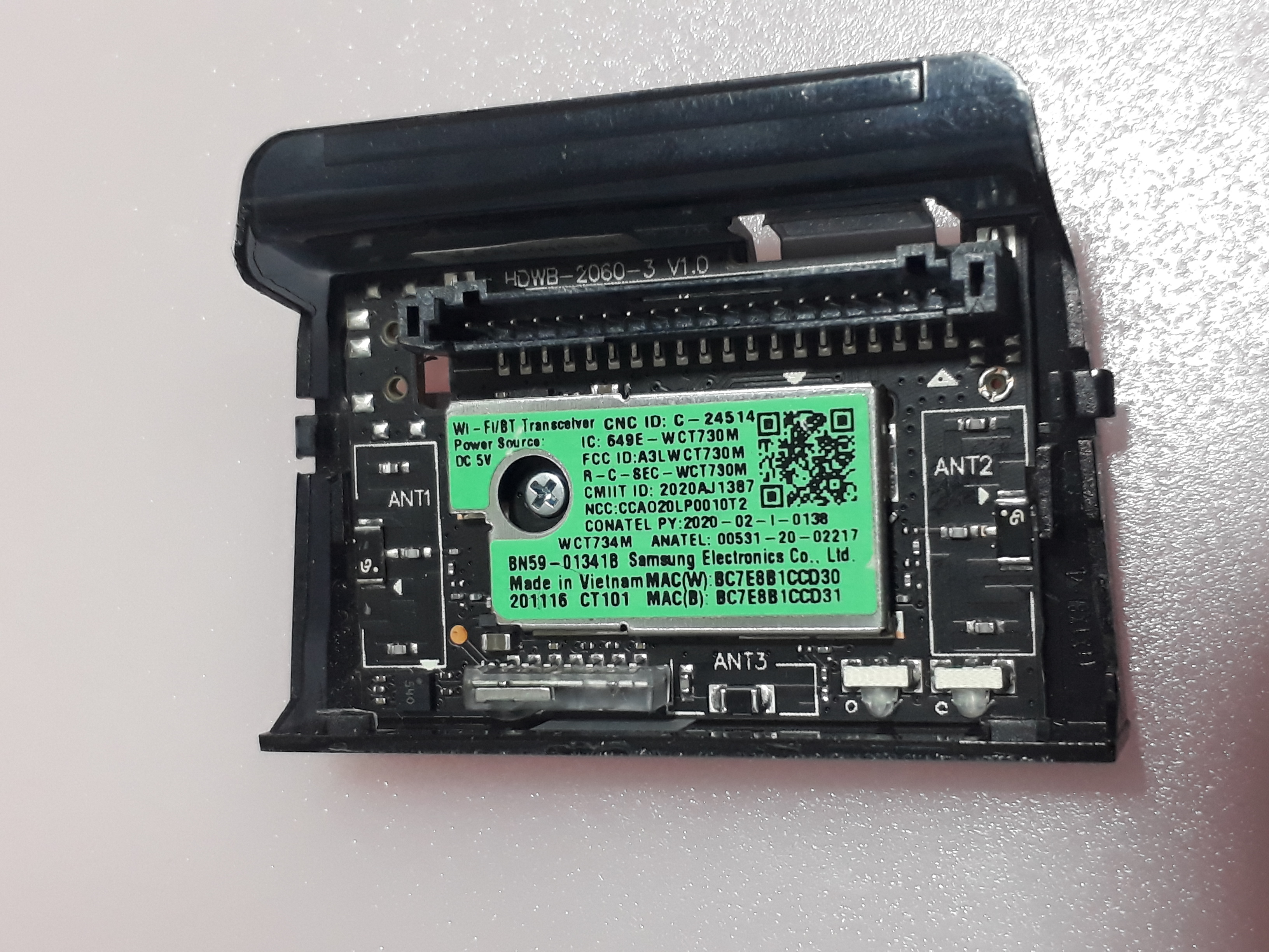 Samsung led TV Wi-Fi WCT730M BN59-01341B