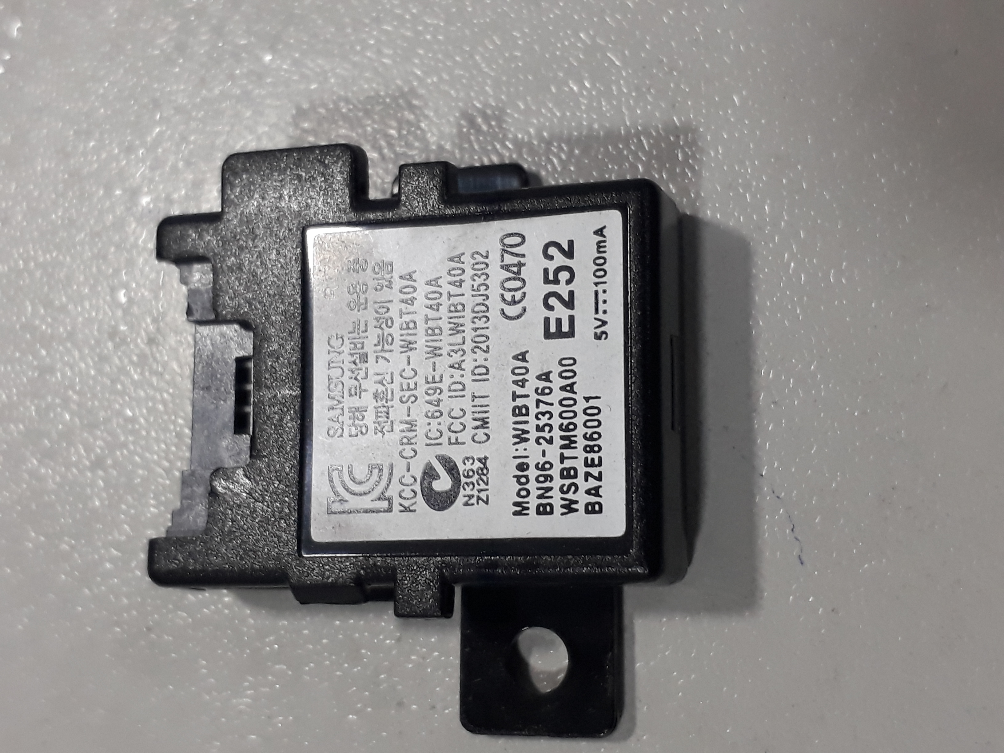 Samsung led TV Wi-Fi ,WIBT40A   BN96-25376A