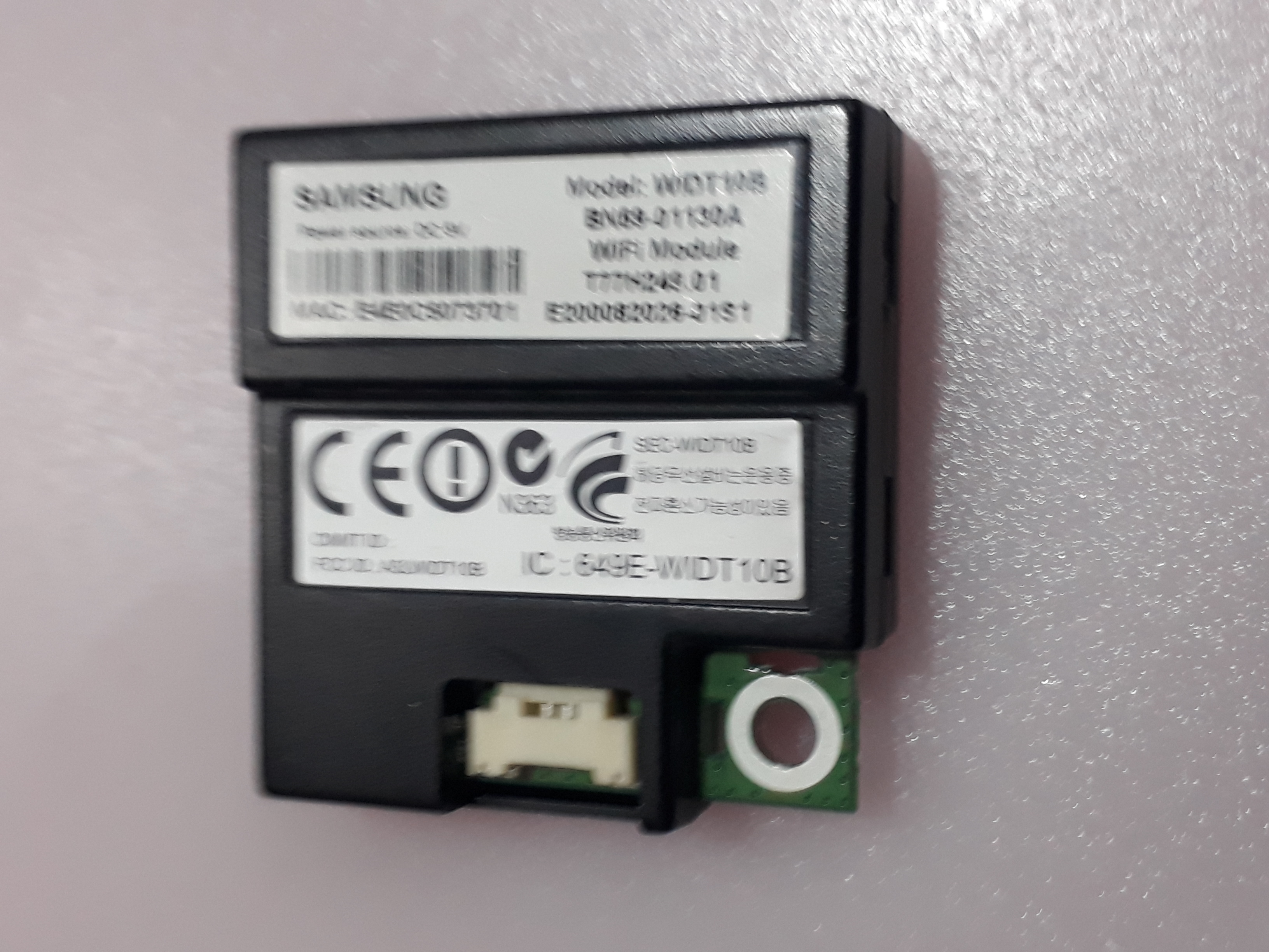 Samsung led TV Wi-Fi ,WIDT10B  BN96-01130A