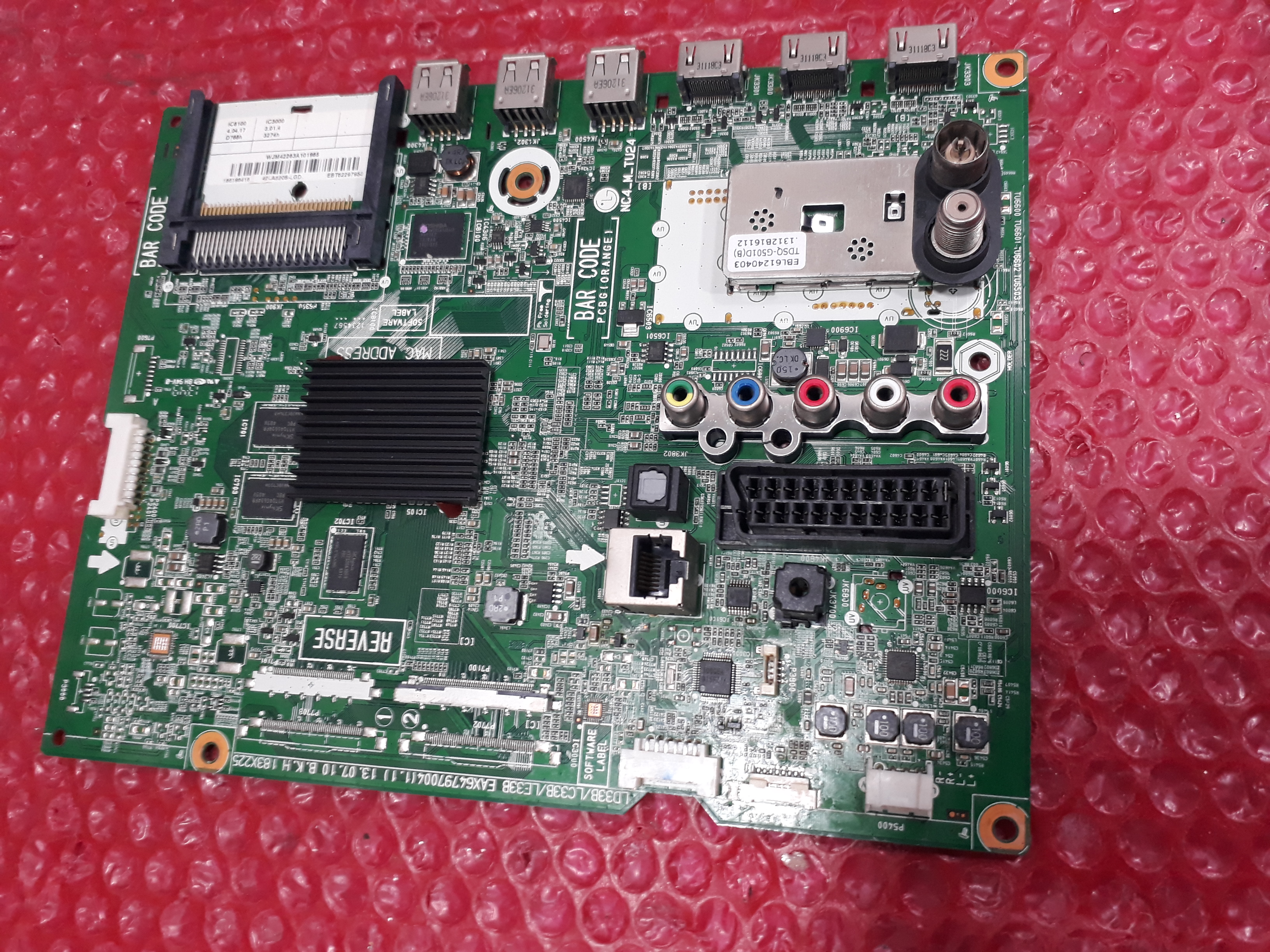 Lg led TV ana kart EAX64797004(1.1) EBT62297950  55LA620S