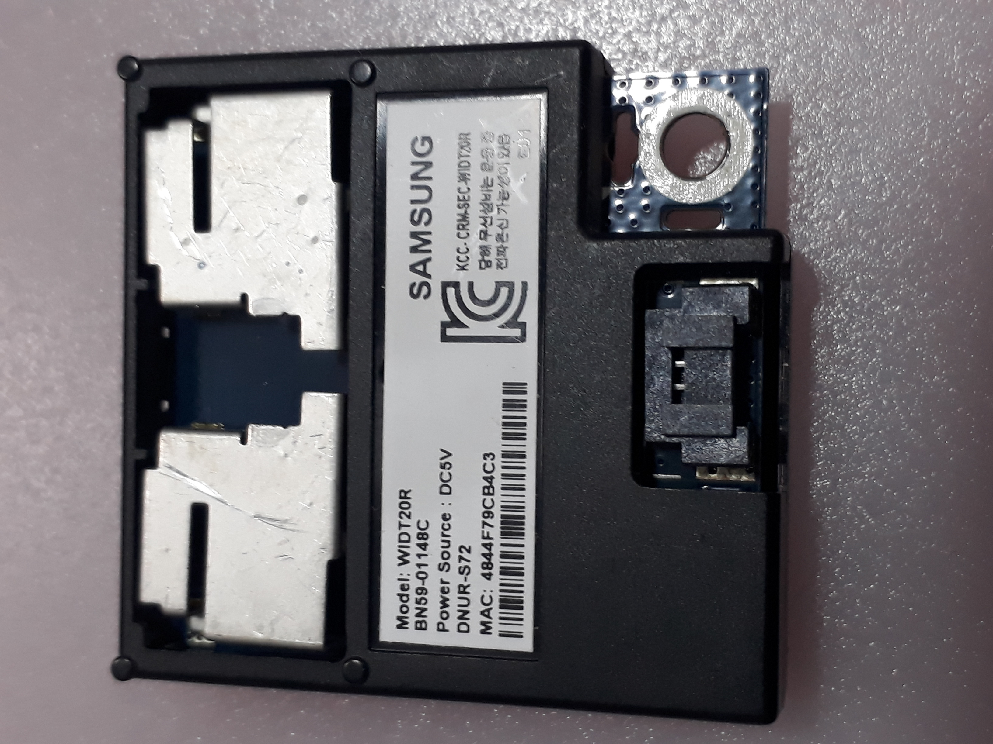 Samsung LED TV WI-FI  WIDT20R  BN59-01148C