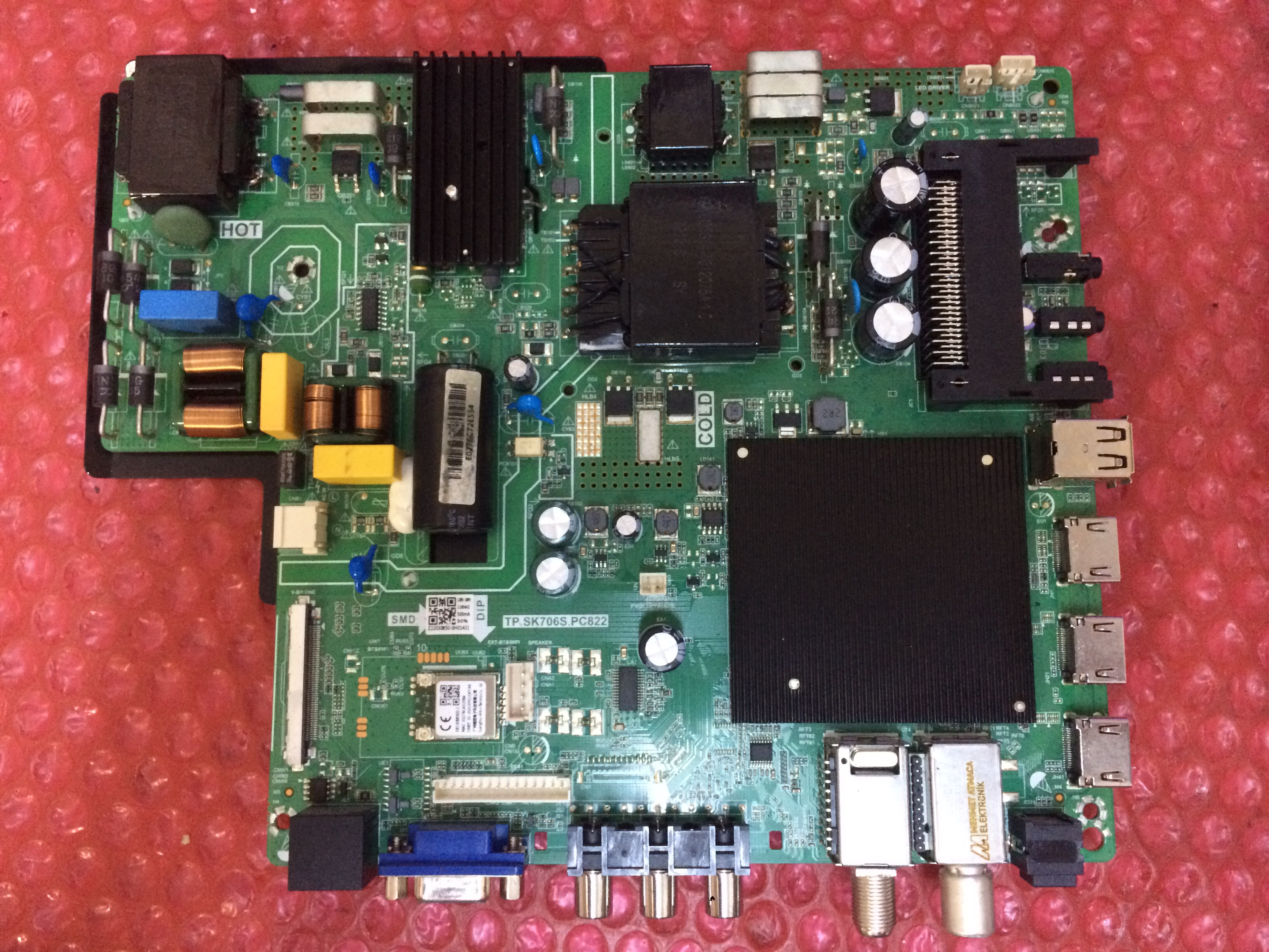 ONVO LED TV Anakart TP.SK706S.PC822-OV55350