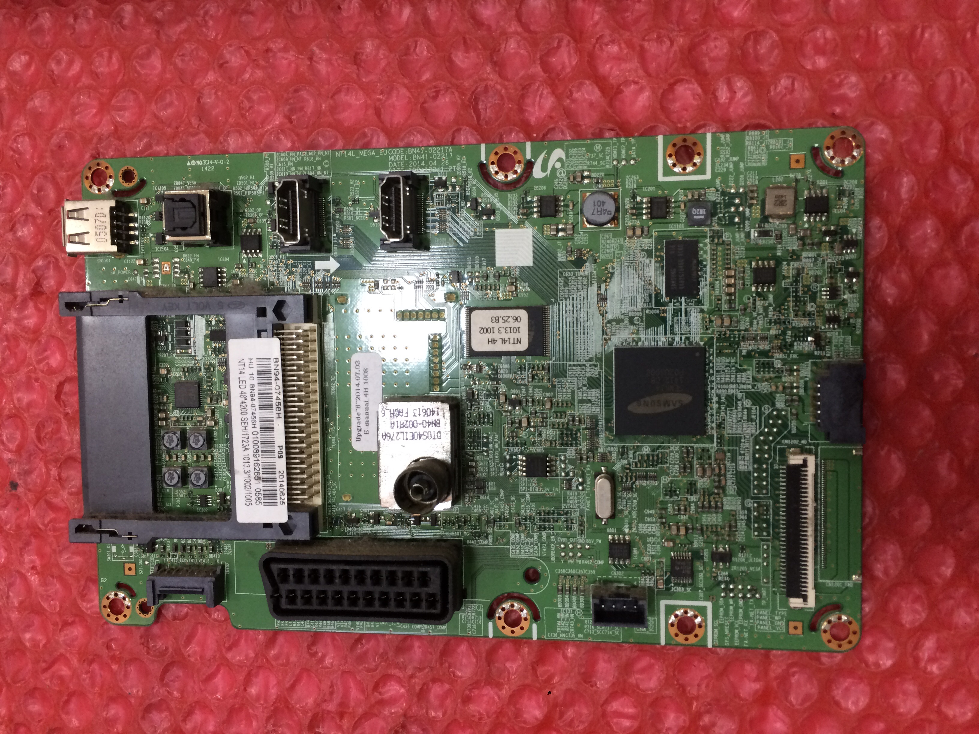 Samsung led TV ana kart BN41-02217  BN94-07456H