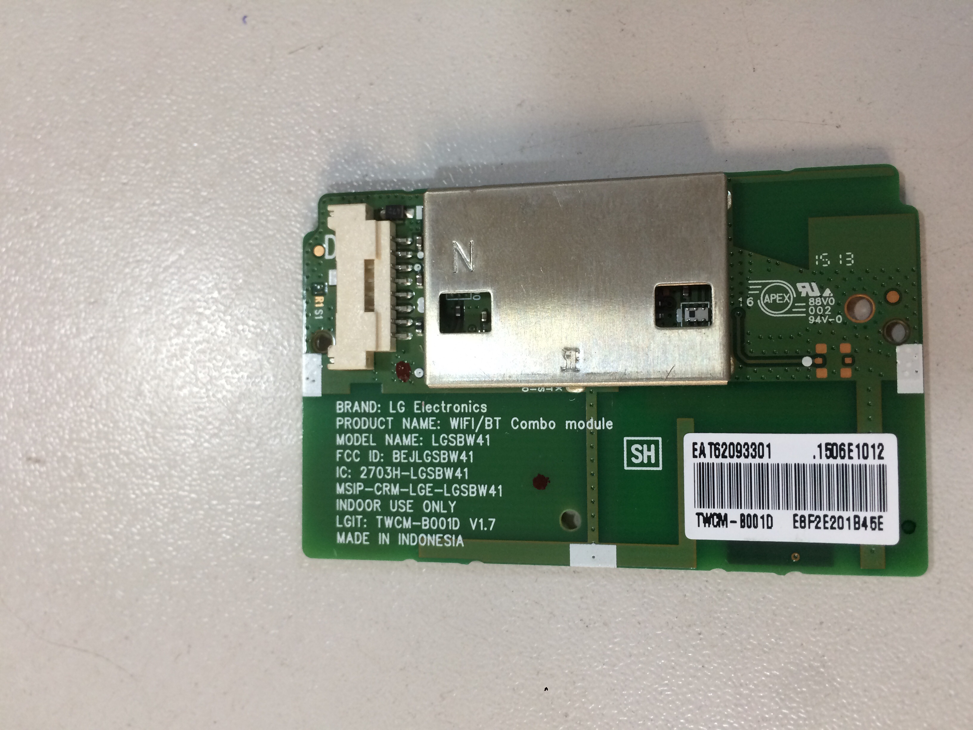 LG wi-fi modül LGSBW41,EAT62093301